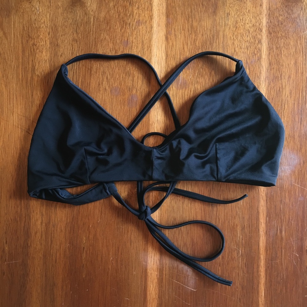 RVCA black swim top. Size large